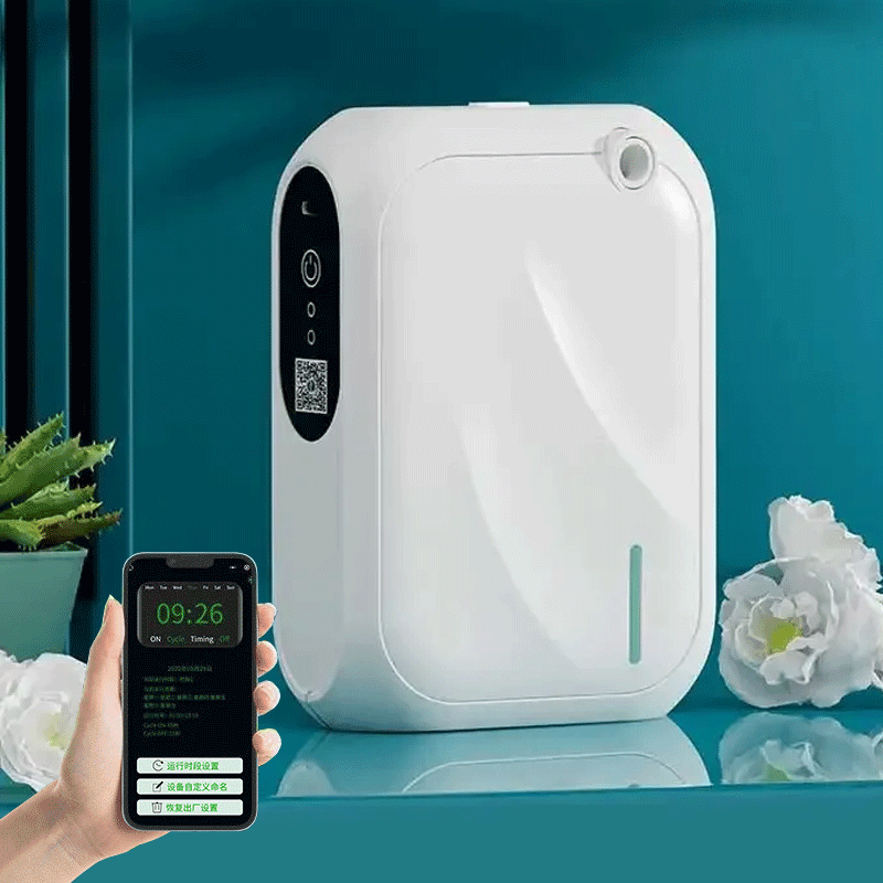 Smart Home Appliances - Coverage 200m³ Aroma Diffuser Machine Bluetooth