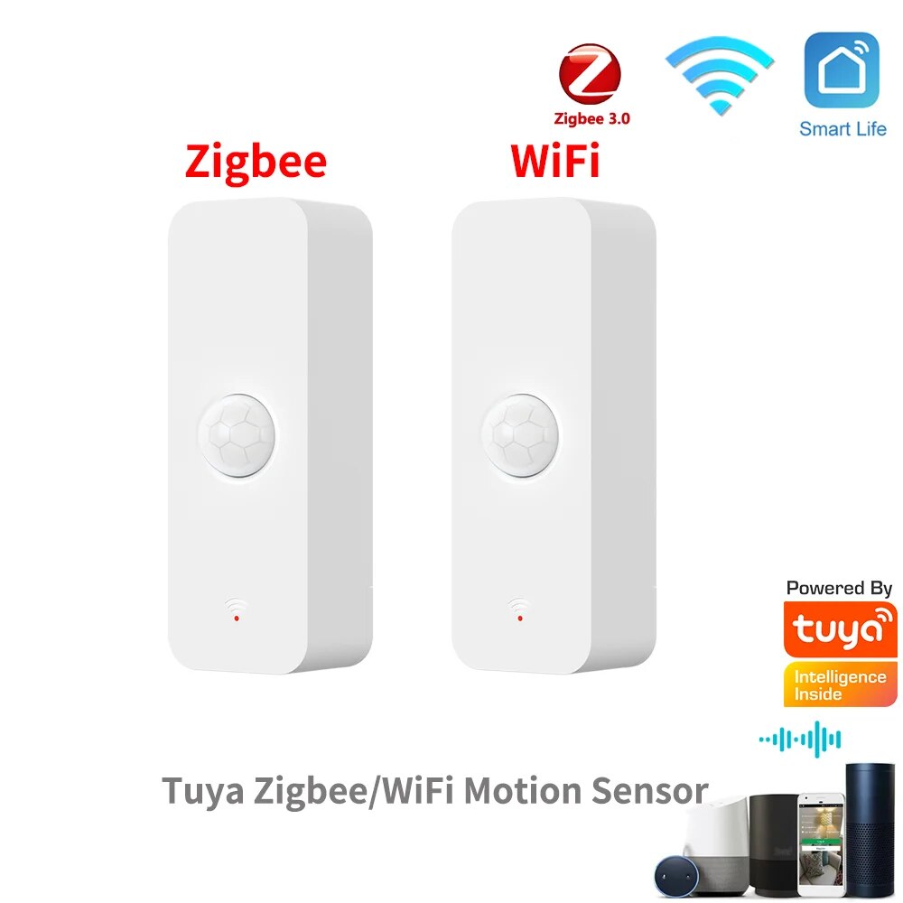 Smart Home Networking - Tuya WiFi Zigbee PIR Motion Sensor