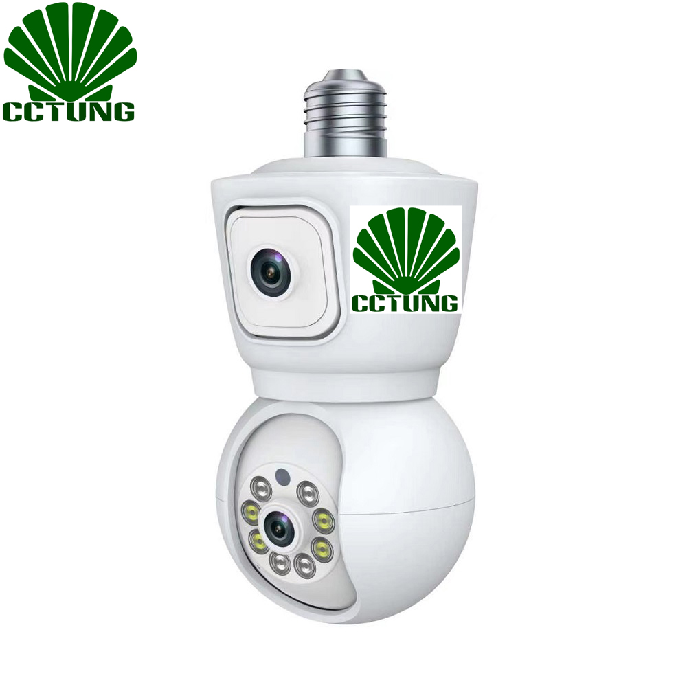 Smart Bulb - WiFi 360 Panoramic Light Bulb Camera