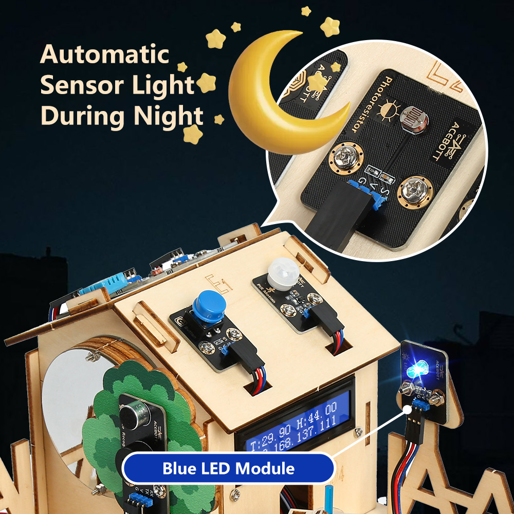 ACEBOTT Smart Home STEM STEAM  - đánh giá và giá Smart Home Arduino Project