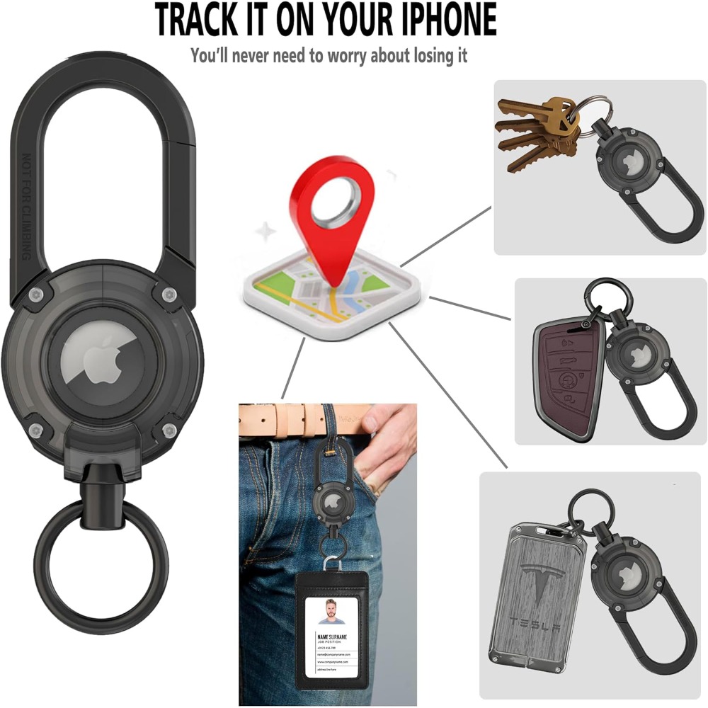 For AirTag Holder Keychain,All - đánh giá và giá Smart Home Group