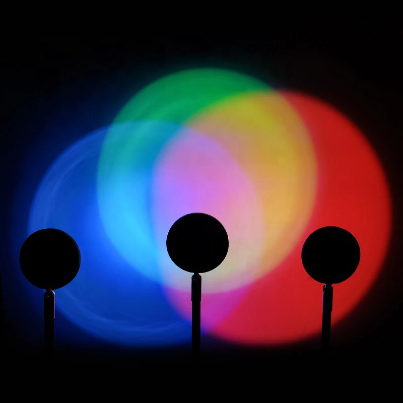 Smart LED Sunset Lamp Colorful - đánh giá và giá Smart Home Networking