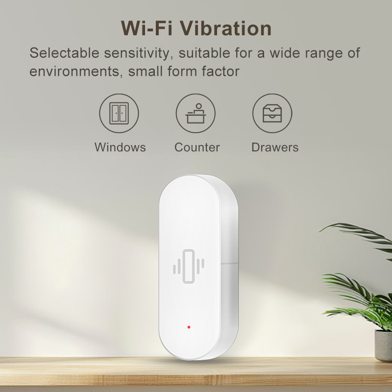 Tuya WiFi Vibration Sensor, Se - đánh giá và giá Smart Home Networking