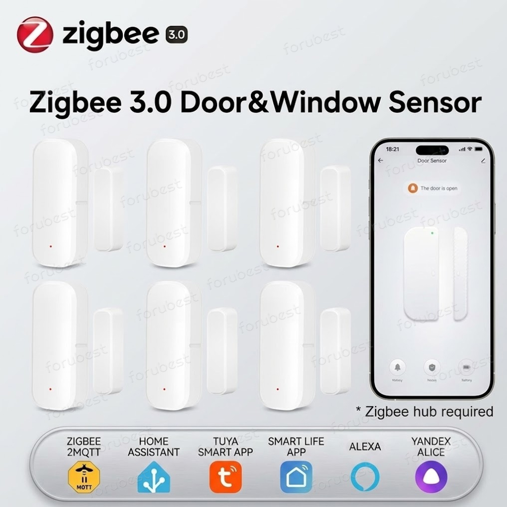 Zigbee 3.0 Door Window Sensor  - đánh giá và giá Smart Home Zentrale