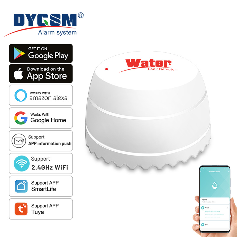 Tuya WiFi Water Leak Detector  - đánh giá và giá Smart Home Green