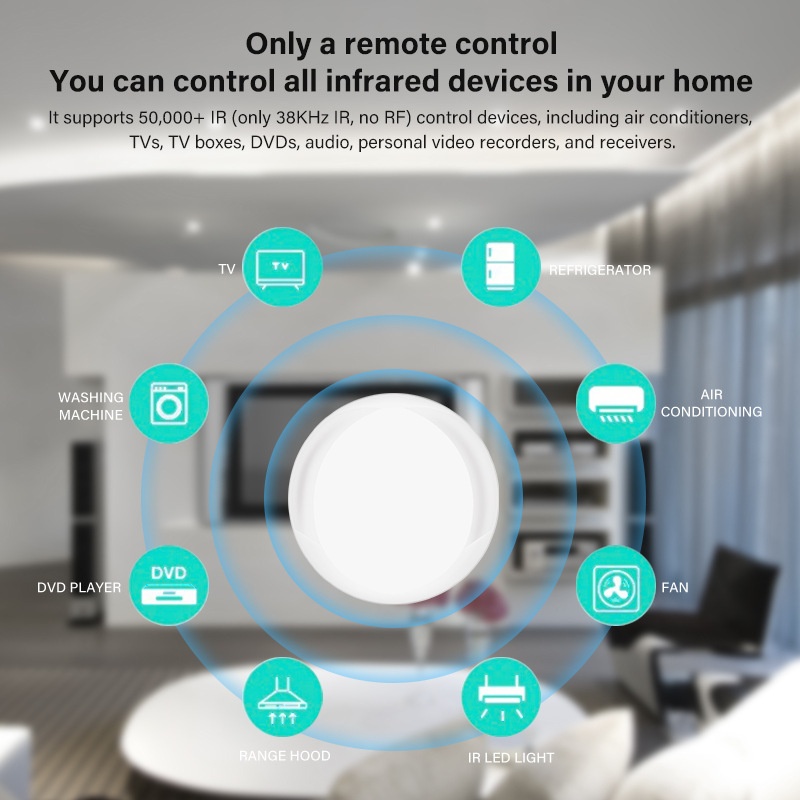Tuya Smart WiFi IR Remote Univ - đánh giá và giá Smart Home Orvibo