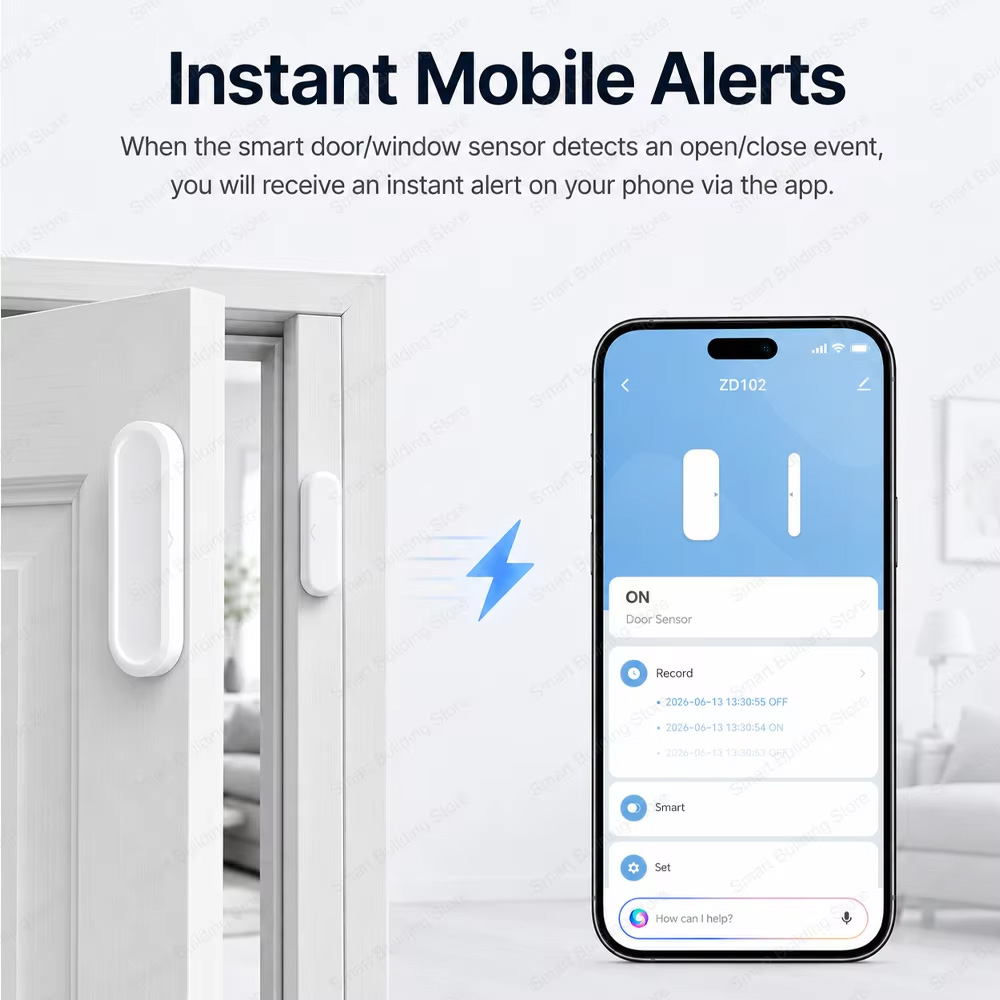 Door Window Sensor Zigbee 3.0  - đánh giá và giá Smart Home Zentrale