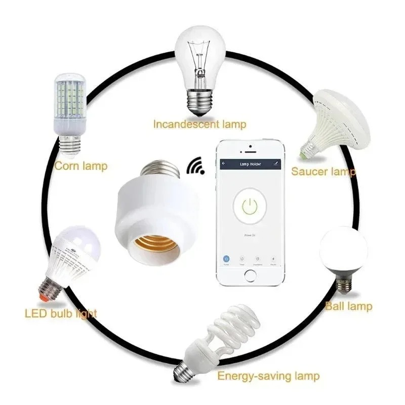 Tuya WIiFi BL E27 Socket Smart - đánh giá và giá Smart Home Simple