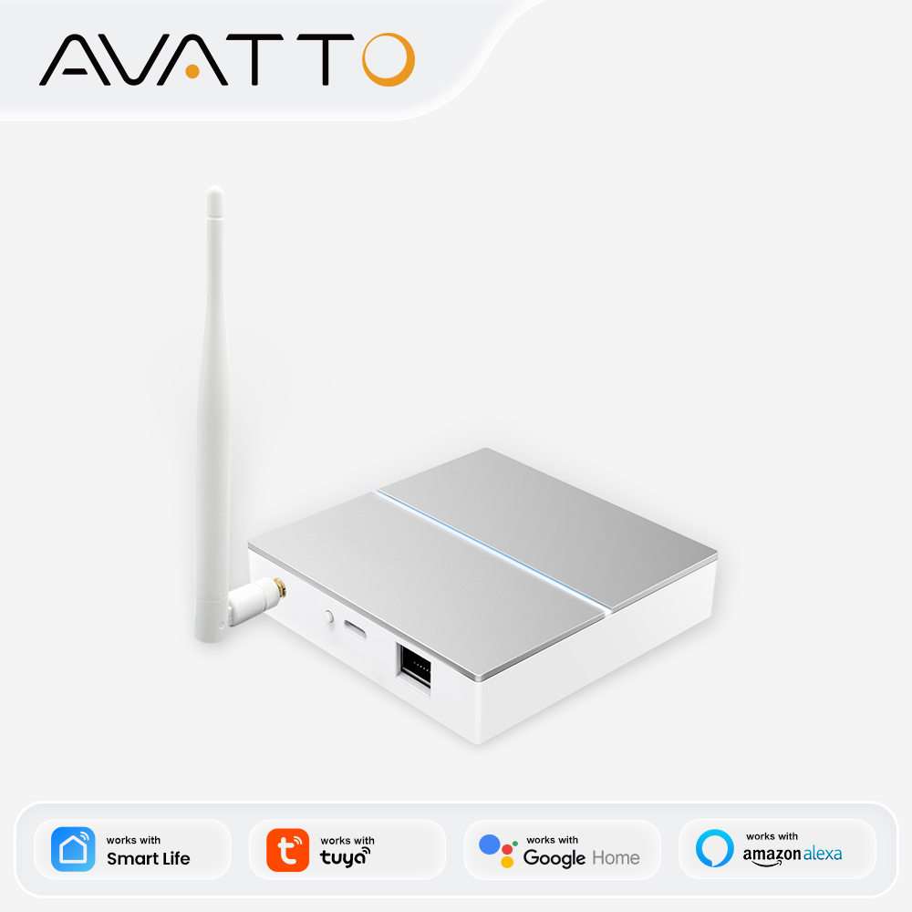 AVATTO Tuya ZigBee Gateway wit - đánh giá và giá Smart Home Zentrale