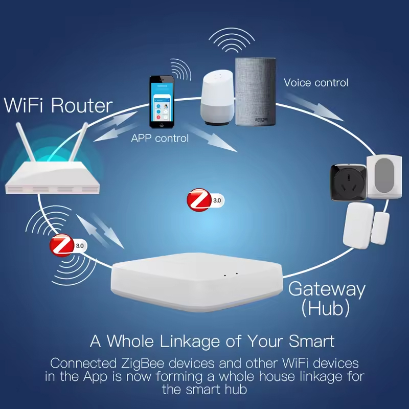 Moes Tuya ZigBee 3.0 Smart Gat - đánh giá và giá Smart Home Zentrale