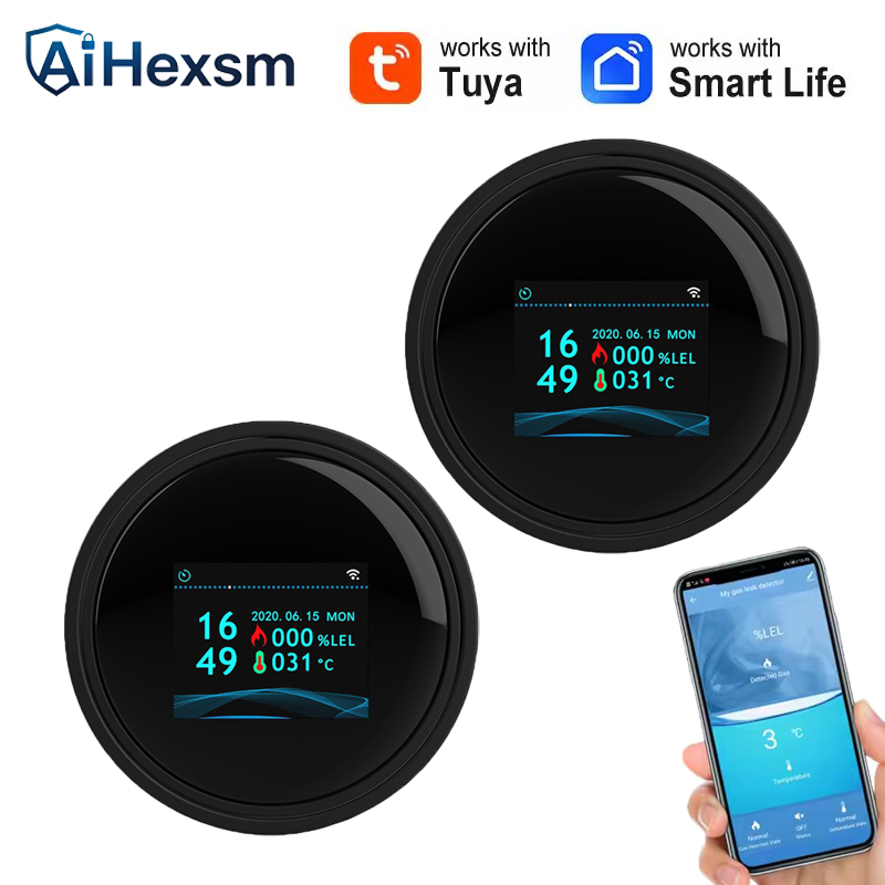 Tuya Wifi Leak With Temperatur - đánh giá và giá Smart Home Networking