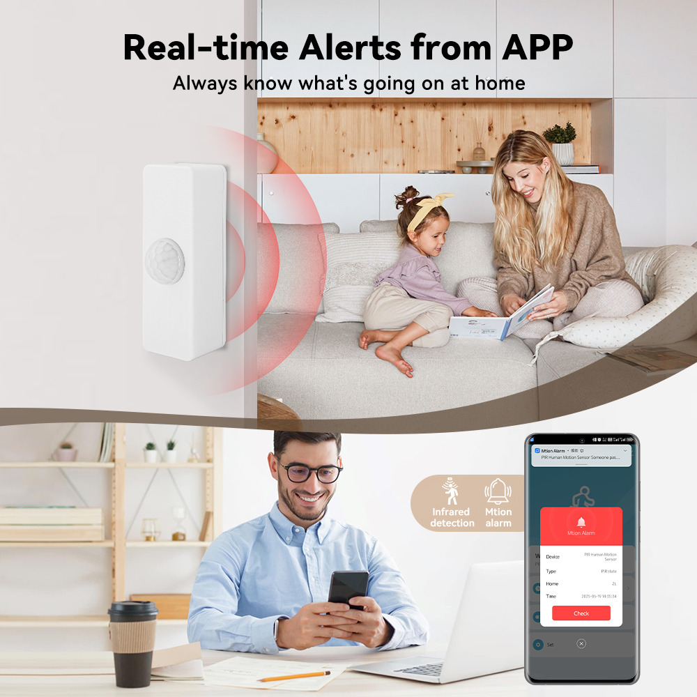 Tuya Smart PIR Motion Sensor S - đánh giá và giá Smart Home Networking
