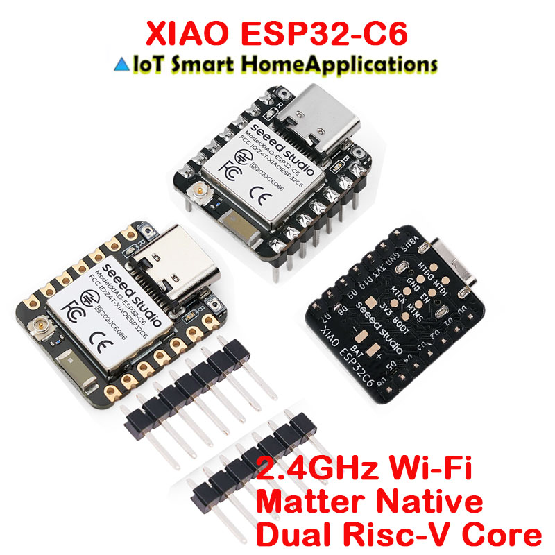 10Pcs/1pc  XIAO ESP32-C6 Devel - đánh giá và giá Smart Home Arduino Project