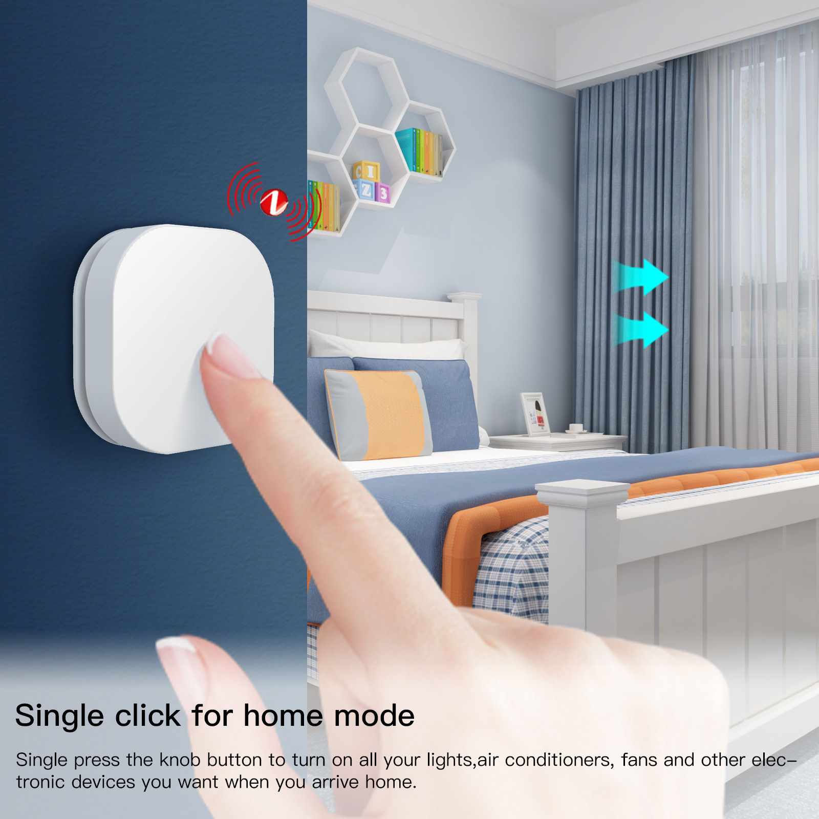 Mini Wireless Switch ZigBee Em - đánh giá và giá Smart Home Simple