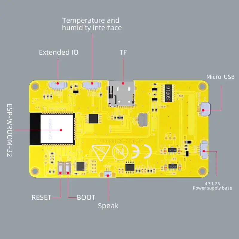ESP32-3248S035 3.5 Inch Smart  - đánh giá và giá Smart Home Panel