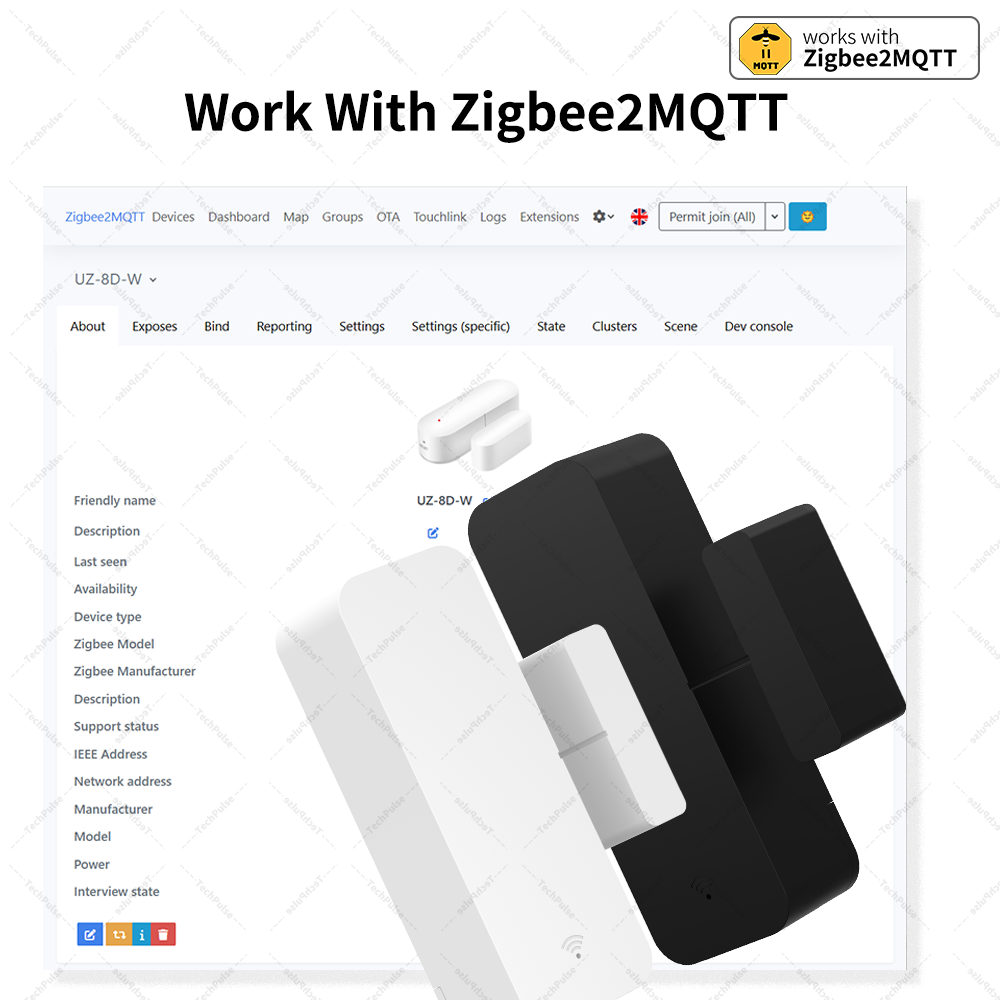 Zigbee 3.0 Door Window Sensor  - đánh giá và giá Smart Home Zentrale