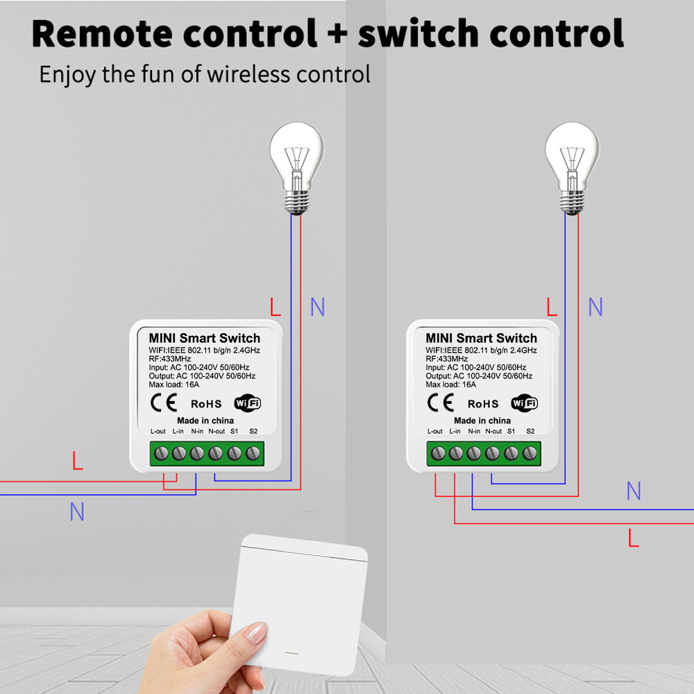 Tuya WiFi Smart Light Switch S - đánh giá và giá Smart Home Networking