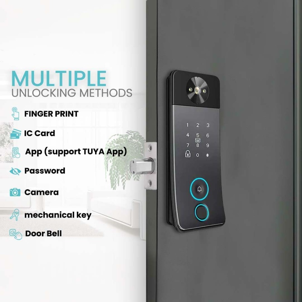 Smart Door Lock with Camera, D - đánh giá và giá Video Doorbell