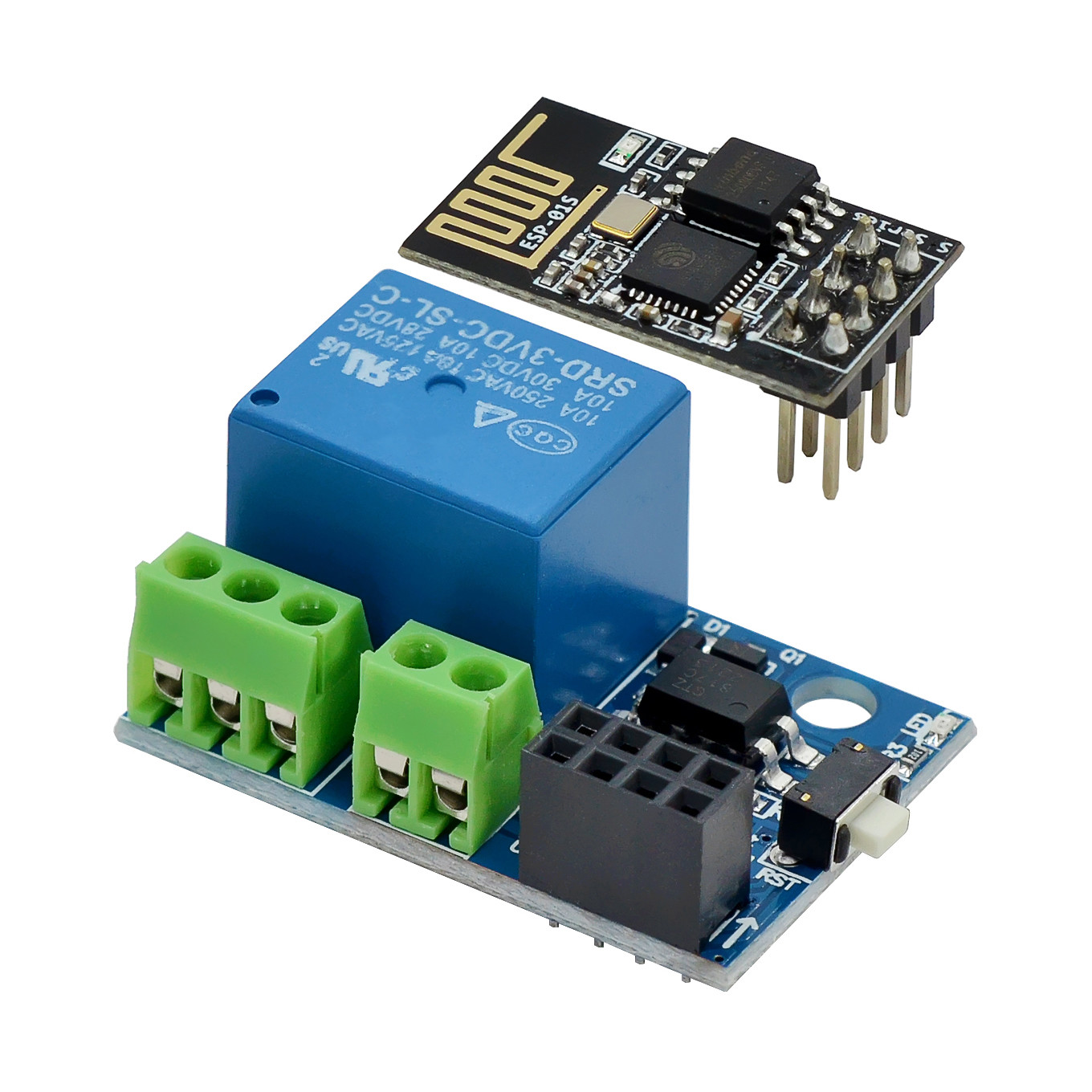 ESP-01S WiFi Relay Module 5V 1 - đánh giá và giá Smart Home Arduino Project