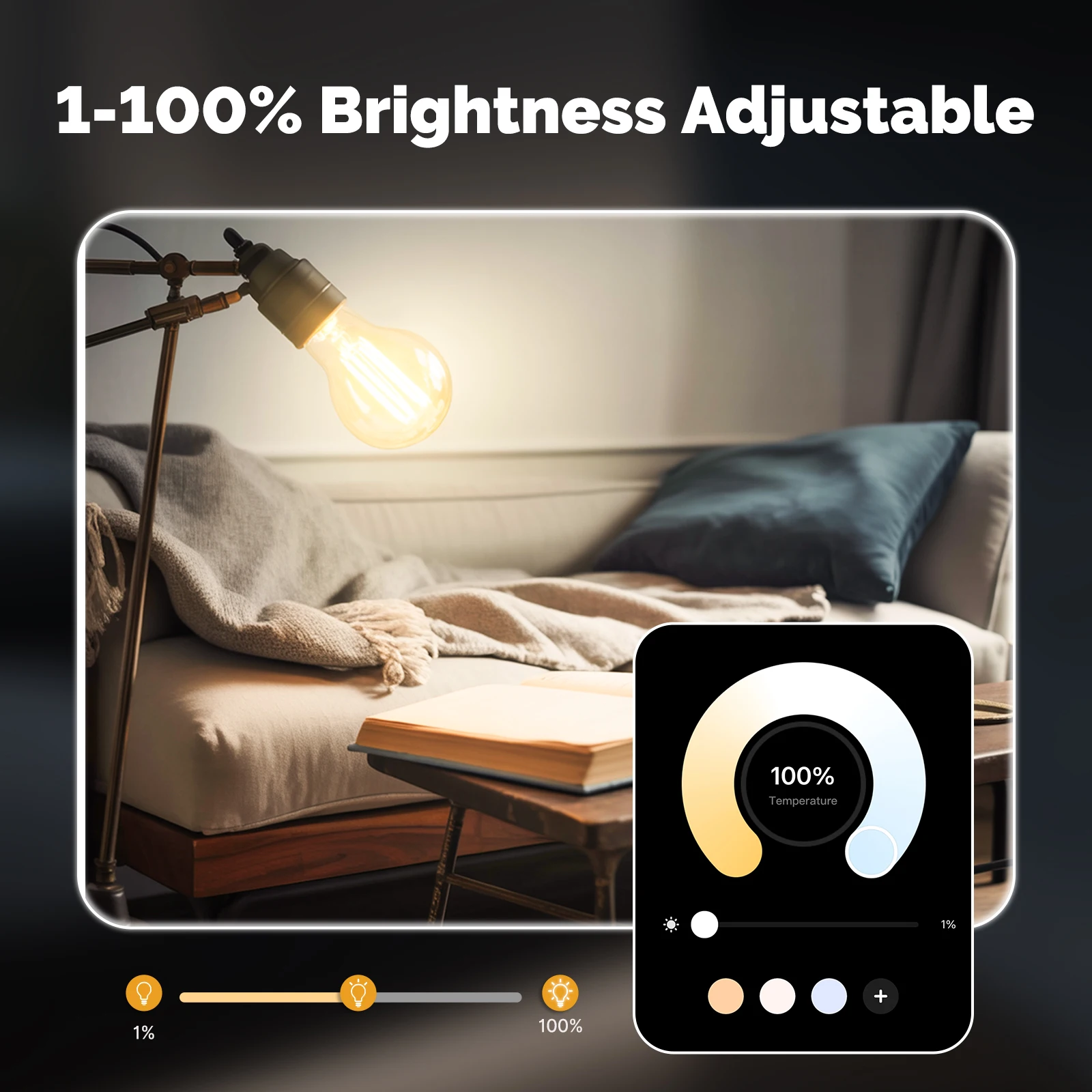 MOES TUYA Matter Smart Filamen - đánh giá và giá Smart Bulb