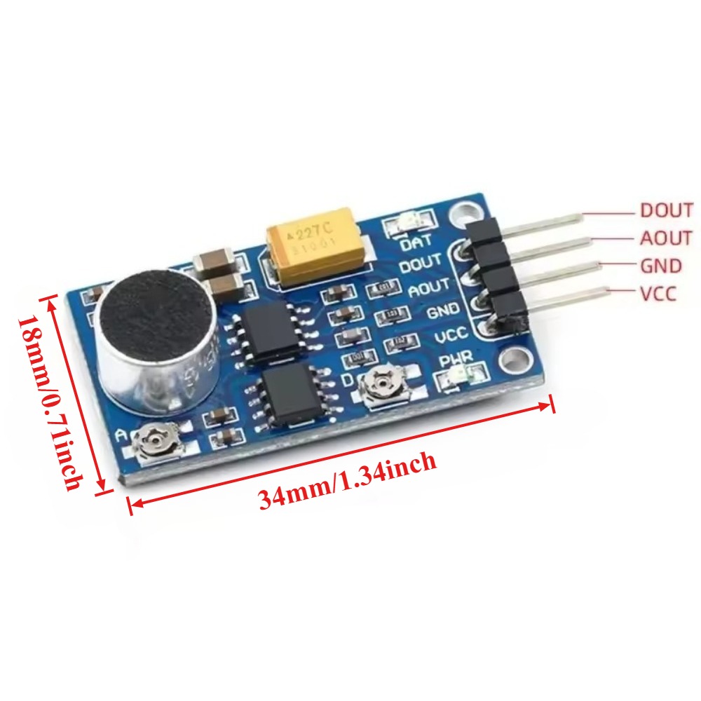 Sound Sensor Module LM386 Voic - đánh giá và giá Smart Home Arduino Project