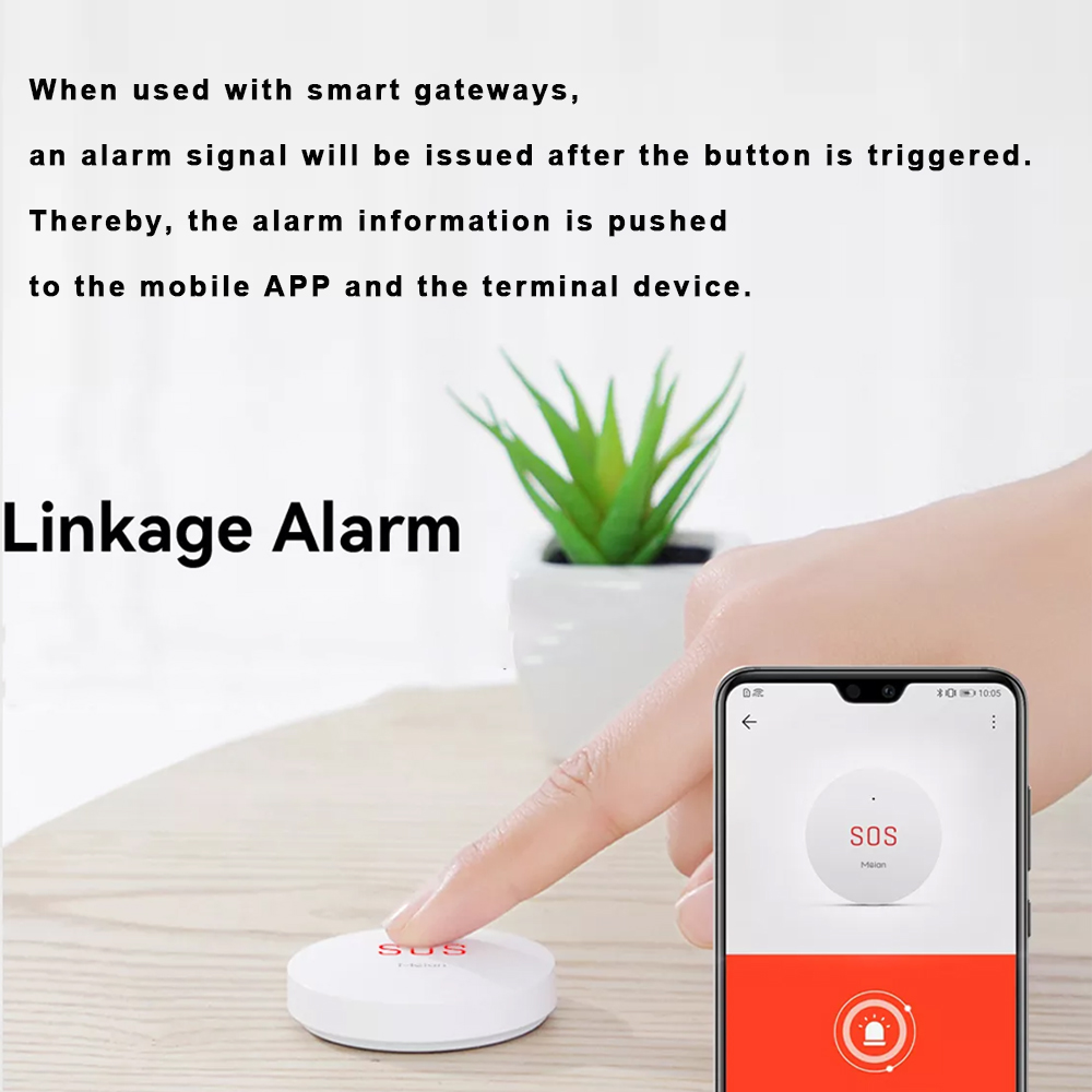 Zigbee Tuya Khẩn Cấp SOS Nút N - đánh giá và giá Smart Home Zentrale