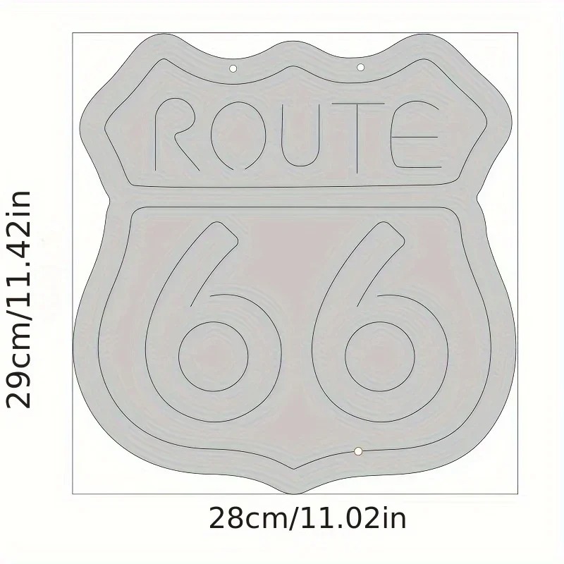Historic Route 66 Neon Sign Ho - đánh giá và giá Smart Home Poster