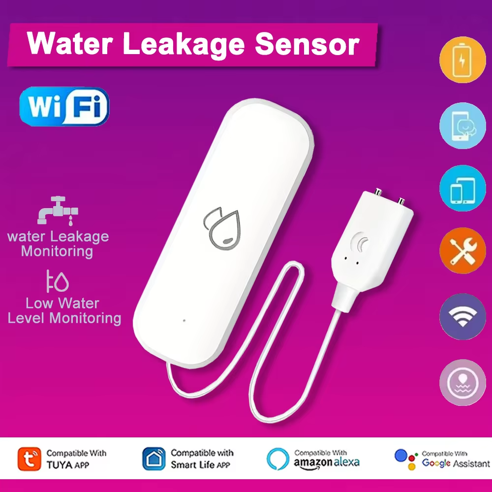 Tuya WiFi Water Leakage Alarm  - đánh giá và giá Smart Home Green