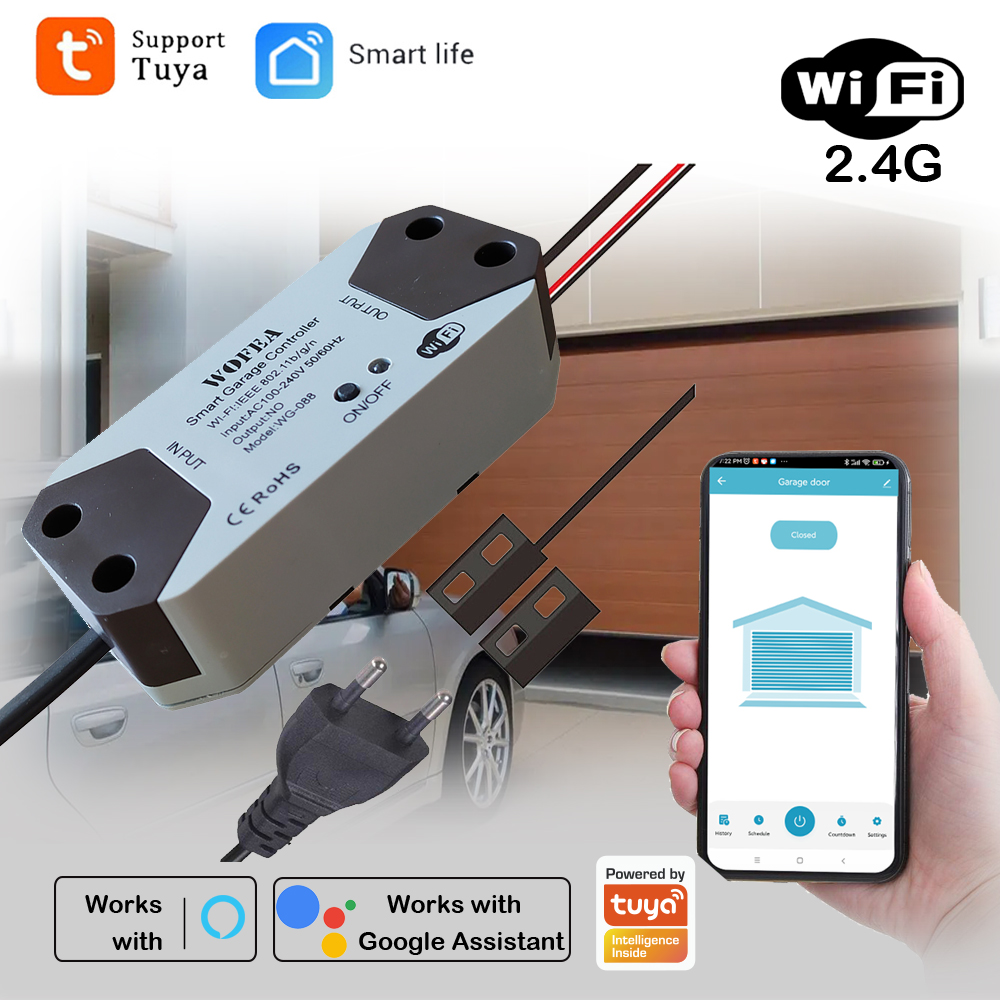 Smart Garage Door Opener Contr - đánh giá và giá Smart Home Zentrale
