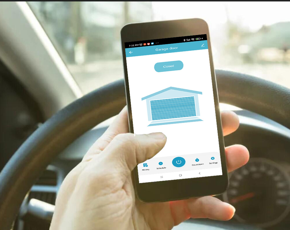 Smart Garage Door Opener Contr - đánh giá và giá Smart Home Zentrale