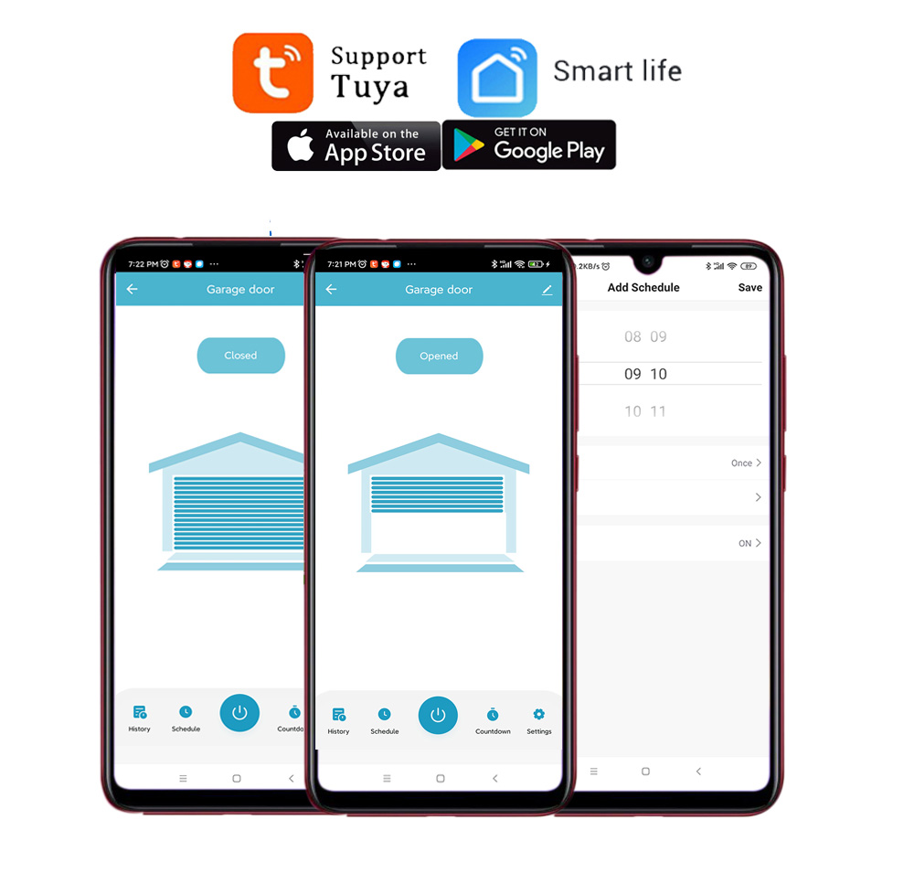 Smart Garage Door Opener Contr - đánh giá và giá Smart Home Zentrale