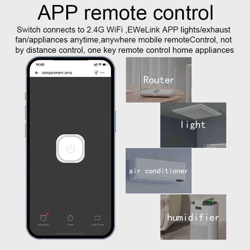 Ewelink WiFi Smart Switch Mini - đánh giá và giá Smart Home Simple