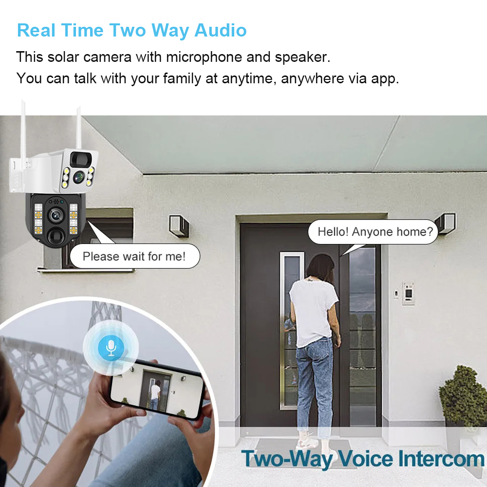 WiFi/4G Solar Camera IP CCTV S - đánh giá và giá Smart Home Video