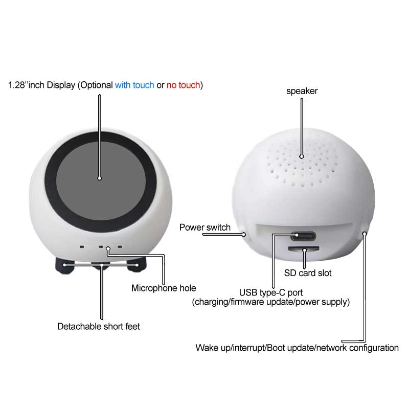 ESP32 S3 1.28inch N16R8 Develo - đánh giá và giá Smart Home Simple