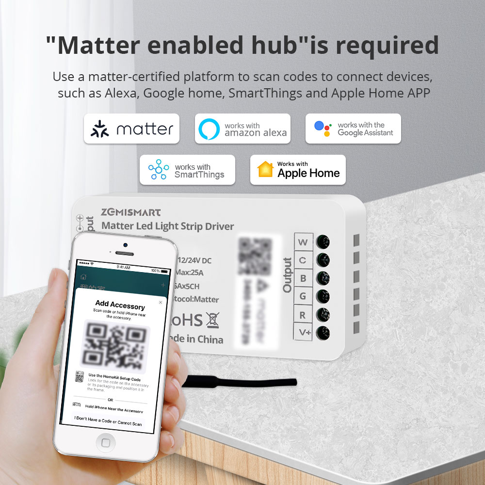 Zemismart Matter Led Light Str - đánh giá và giá Smart Home Group