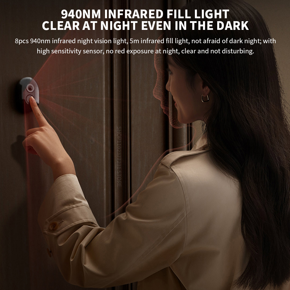 Xiaomi Smart Cat eye 2 WiFi Wi - đánh giá và giá Smart Home Video Doorbell App