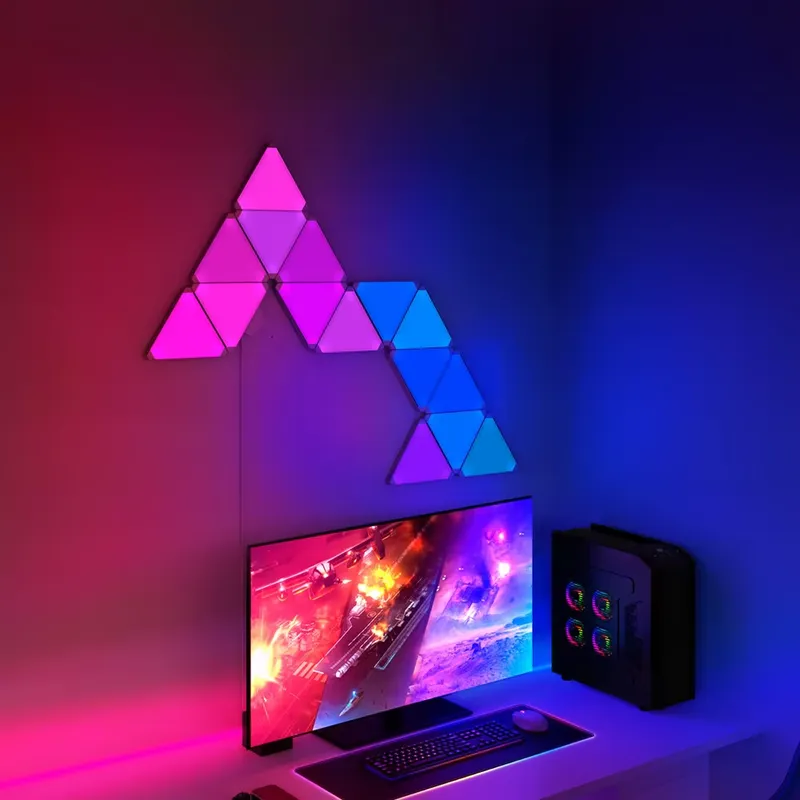 Banqcn Triangle LED Gaming Set - đánh giá và giá Smart Home Panel