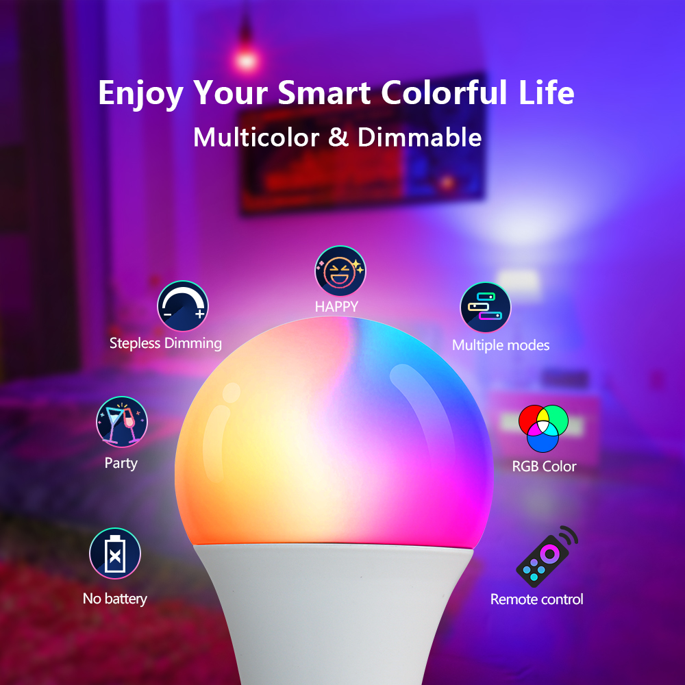 16 Colors RGB Bulb LED Multico - đánh giá và giá Smart Bulb